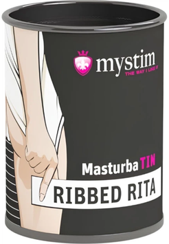 Мастурбатор Mystim MasturbaTIN Ribbed Rita 6401231414 фото