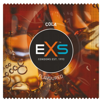 Презервативи EXS Cola ароматизовані 3 шт 6400230177 фото