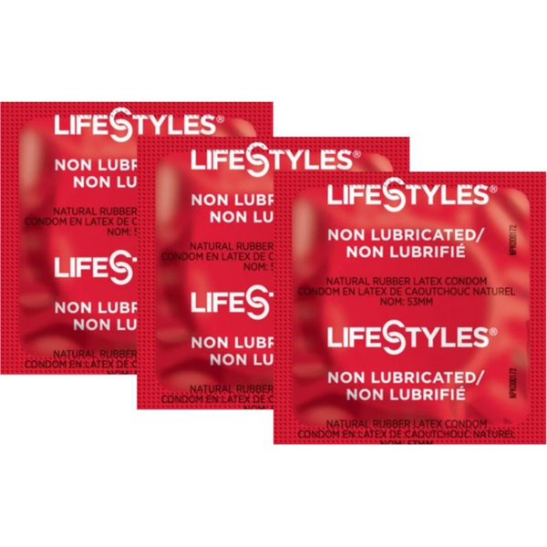 Презервативы Lifestyles Non Lubricated Без смазки 3 шт 6400229587 фото