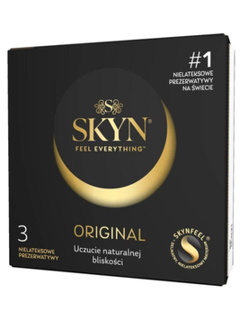 Презервативи Skyn Original без латексу 3 шт 6400230519 фото