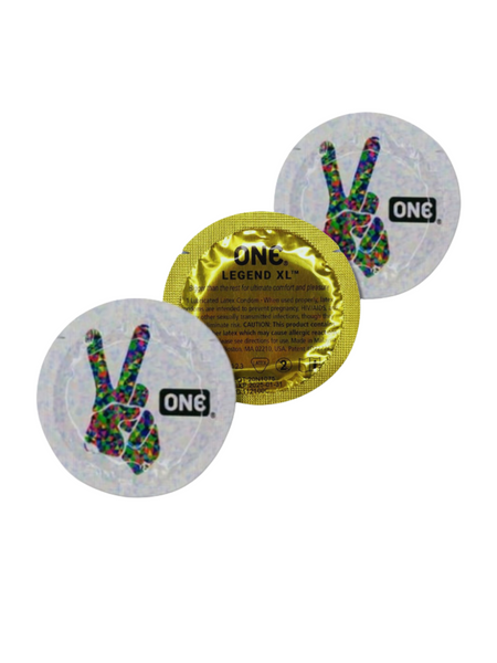 Презервативы One Legend XL Большого размера 3 шт 6400230341 фото