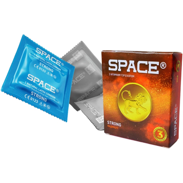 Презервативи Space Strong Гороскоп 36 шт (12 упаковок по 3 шт) 6400229643 фото