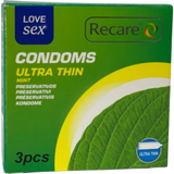 Презервативи Recare Ultra Thin Mint з ароматом м'яти 6501053498 фото