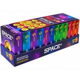 Презервативи Space Double Love 36 шт ребристі з крапками (12 упаковок по 3 шт) 6904598199075 фото