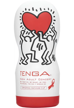 Мастурбатор Tenga Keith Haring Deep Throat Cup Глибока глотка з вакуумною стимуляцією  6501103844 фото
