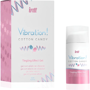 Рідкий вібратор Intt Vibration Cotton Candy 15 мл 6501053652 фото