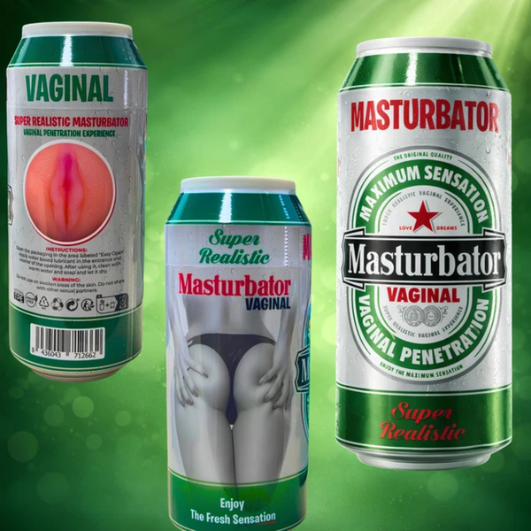 Мастурбатор-вагина Alive Heineken Vagina II в виде банки пива 6501103977 фото