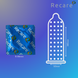 Презервативи Recare Big Dotted Ice Cream Ребристі з ароматом морозива 3 шт 6501053496 фото 4