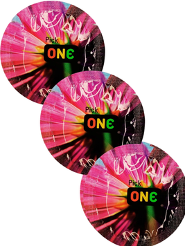 Презервативы One Pick Color Sensations Фиолетовые 3 шт 6400230331 фото