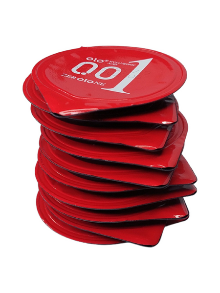 Презервативы OLO Red 0.01 Ультратонкие Ваниль 10 шт 6400230143 фото
