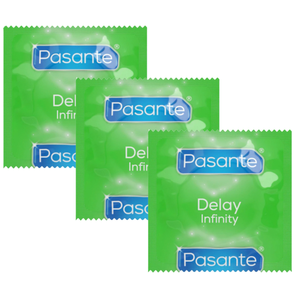 Презервативы Pasante Delay Infinity с анестетиком 3 шт 6400230117 фото