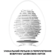Мастурбатор-яйце Tenga Egg Silky II з рельєфом у вигляді павутини 6501103838 фото 3