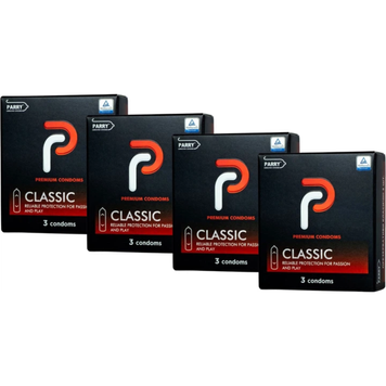 Презервативы Parry Premium Classic 4 пачки по 3 шт 6400230269 фото