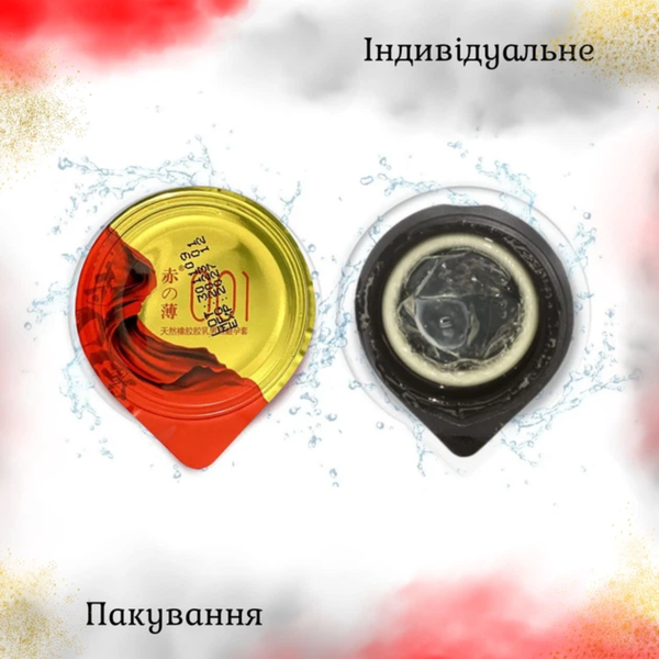 Презервативы Olo RedGold с Гиалуроновой смазкой 10 шт 6501053547 фото