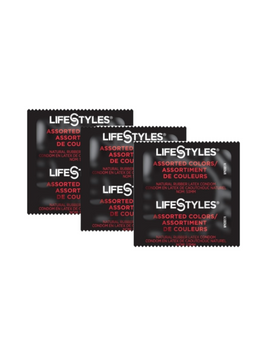Презервативи Lifestyles Assorted Colors Різнокольорові 3 шт 6400229586 фото