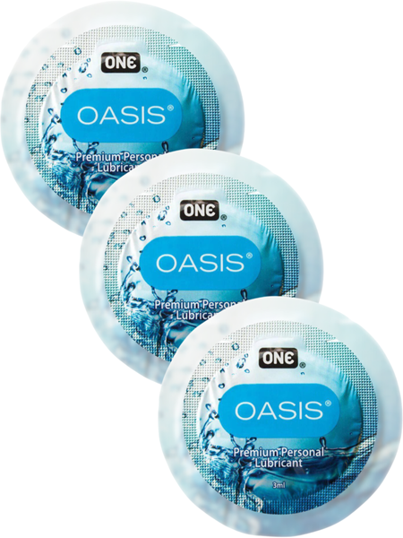 Лубрикант One Oasis на водній основі 3 мл х 3 шт 6400230322 фото