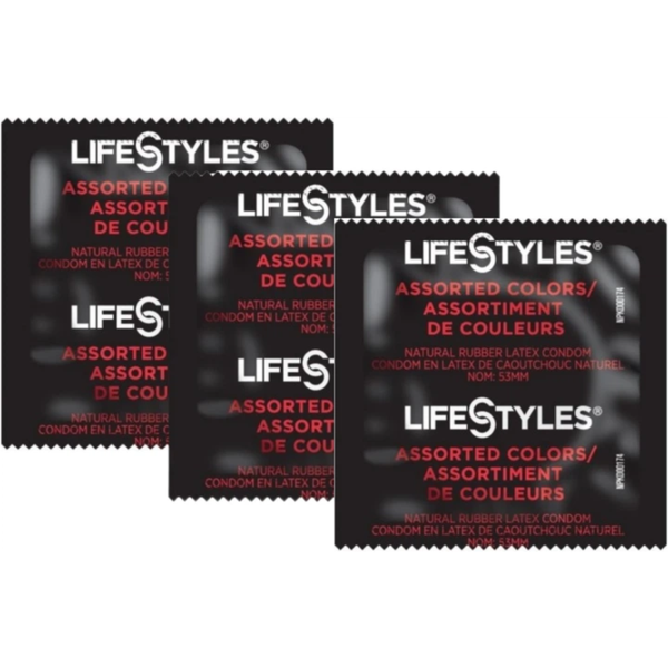 Презервативы Lifestyles Assorted Colors Разноцветные 3 шт 6400229586 фото