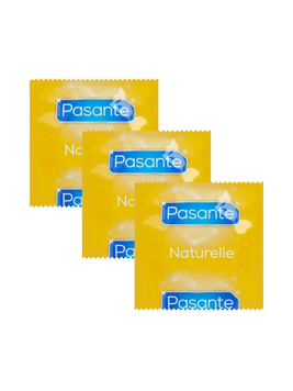 Презервативи Pasante Naturelle Анатомічні 3шт 6400229668 фото
