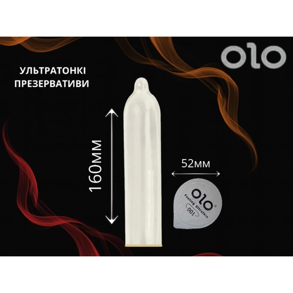 Презервативы OLO Feeling Ultrathin 3 шт 6501053315 фото