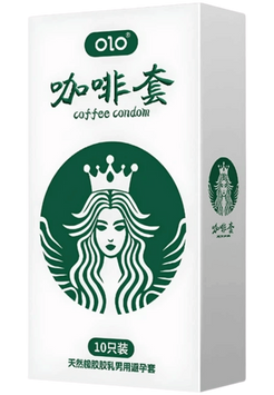 Презервативы OLO Coffee Ультратонкие с ароматом и вкусом кофе 10 шт 6501053680 фото
