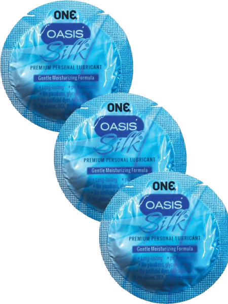 Лубрикант One Oasis Silk на гібридній основі 3 мл х 3 шт 6400230321 фото