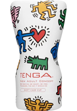 Мастурбатор Tenga Keith Haring Soft Case Cup Мягкая подушечка 6501103884 фото