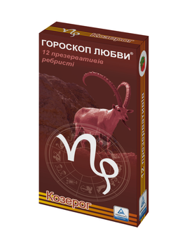 Презервативы Гороскоп Любви Козерог 12 шт 6400228723 фото