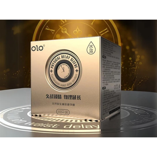 Презервативы OLO Physical Delay Sleeve пролонгирующие 10 шт 6501053312 фото