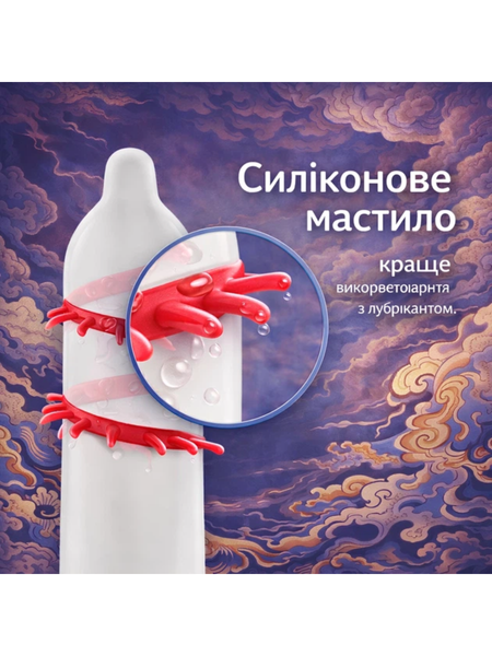 Презервативы Pleasure More Dragon Mix с усиками-шипами спираль 2 шт + 1 гладкий 6501053695 фото