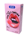Презервативи OLO Ultrathin Oral Sex Ультратонкі Полуниця 10 шт 6400230149 фото