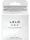 Презервативи Lelo Hex Original 3 шт 6501053611 фото