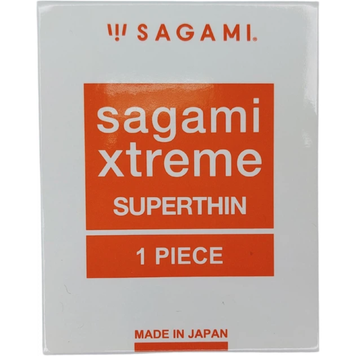 Презервативы Sagami Xtreme Superthin Латексные ультратонкие 1 шт 6400229581 фото
