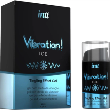 Рідкий вібратор Intt Vibration Ice з охолоджувальним ефектом 15 мл 6501053570 фото