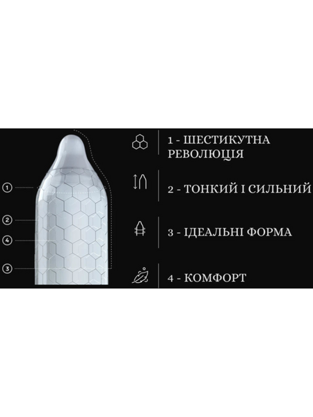 Презервативы Lelo Hex Original 3 шт 6501053611 фото