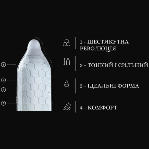 Презервативи Lelo Hex Original 3 шт 6501053611 фото
