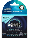 Презервативи My ONE Snug Sampler 3 шт 6501053467 фото