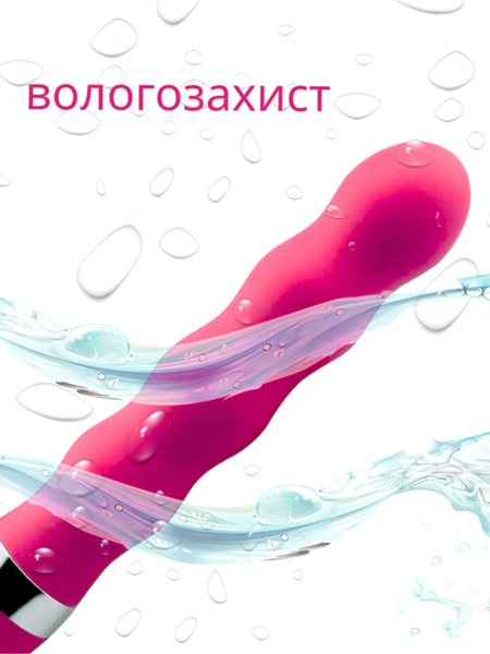Клиторальный вибратор Passion с анатомической формой Малиновый 6501103957 фото