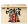 Презервативы OLO Gold Buddha ультратонкие с точками и рёбрами 10 шт 6501053489 фото
