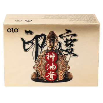 Презервативи OLO Gold Indian god oil 10 шт 6501053489 фото