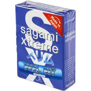 Презервативи Sagami Xtreme Superthin Ультратонкі 3 шт 6400229301 фото