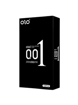 Презервативи OLO ультратонкі з гіалуроновою змазкою 10 шт 6501053309 фото