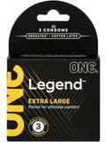 Презервативи One Legend Extra Large 3 шт 6501053330 фото