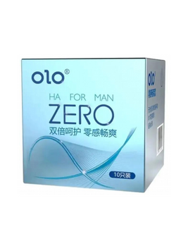 Презервативи OLO 0.01 ZERO ультратонкі з гіалуроновою кислотою 10 шт 6501053302 фото