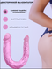 Двосторонній фалоімітатор Passion Double Dong Рожевий 6501103887 фото 3