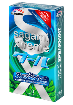 Презервативы Sagami Xtreem Mentol 10 шт с пролонгирующим эффектом 6400230549 фото