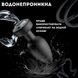 Силиконавая анальная пробка Рassion с вибрацией и Д/У Черная 6501103942 фото 5