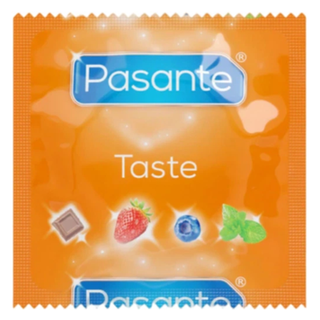 Презервативи Pasante Taste Різнокольорові 4 шт 6400230120 фото