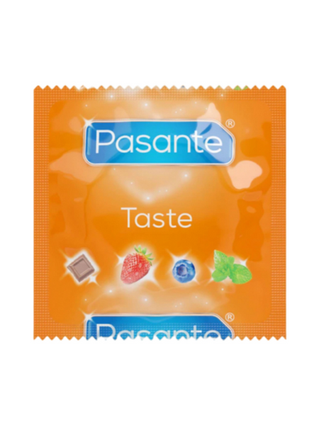 Презервативи Pasante Taste Різнокольорові 4 шт 6400230120 фото