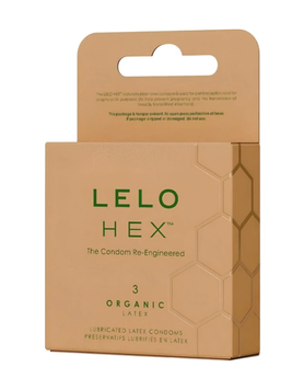 Презервативи Lelo Hex Organic 3 шт 6501053684 фото