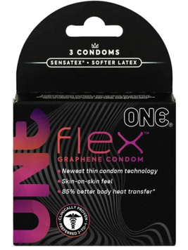 Презервативы One Flex Графеновые ультратонкие 3 шт 6400230470 фото